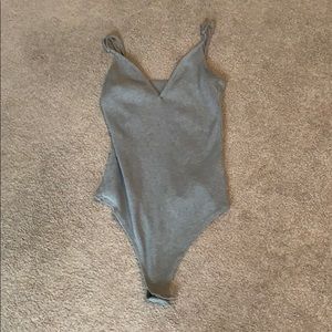 Gray bodysuit size small